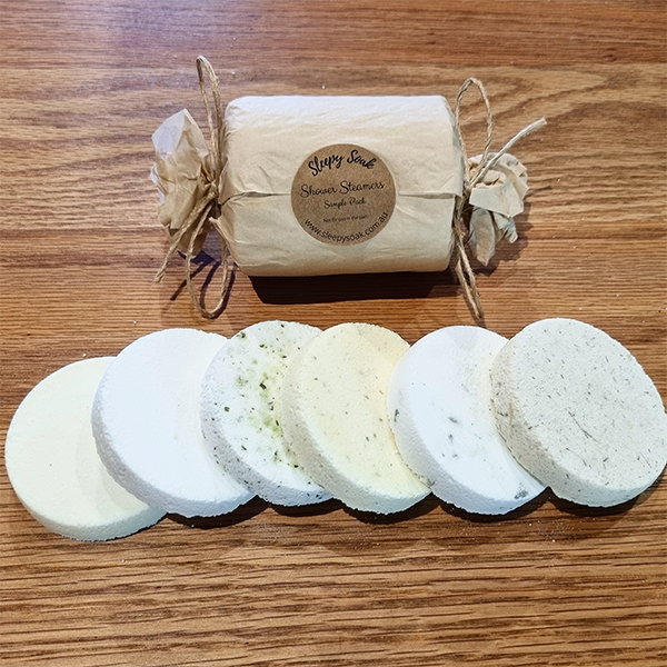 handmade soaps on bench